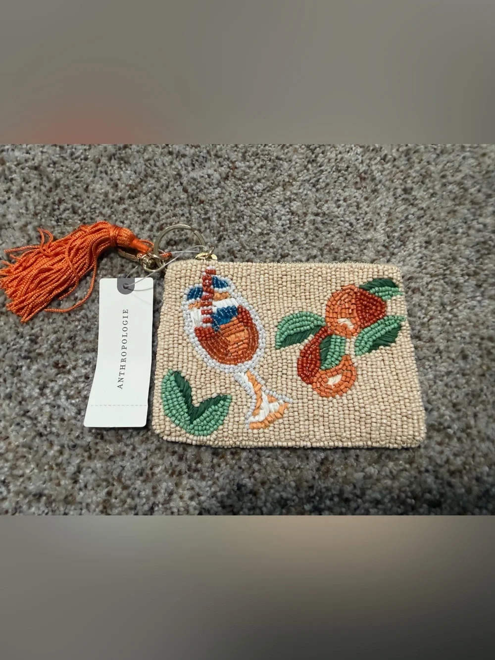 Anthropologie Beaded Coin Purse: 🍑Summer Edition🍑